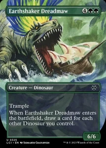 x1 Earthshaker Dreadmaw - Borderless - Lost Caverns of Ixalan - NM - MTG - Picture 1 of 1