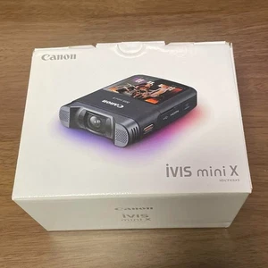 Canon iVIS mini X Black 12.8MP Handheld Digital Video Camera w/Box - Picture 1 of 8