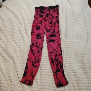 Leggings rosa Victoria's Secret Ultimate rosa e nero taglia small - Foto 1 di 4