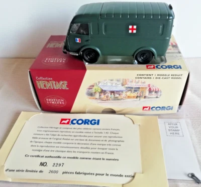 Corgi 1:43 Renault Goélette/Voltigeur Ambulance EX70521 Limited Edition OVP - Bild 1 von 4