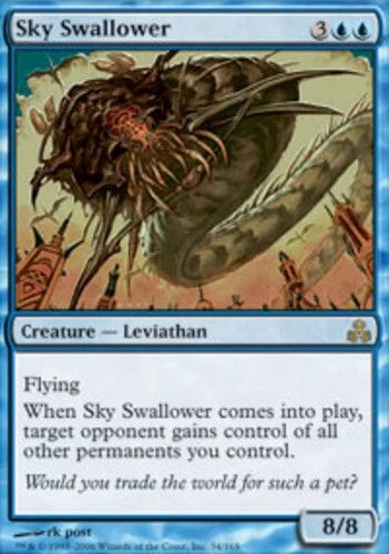 Sky Swallower ~ Heavily Played Guildpact MTG Magic UltimateMTG Blue Card - Image 1 of 1