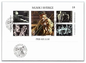 Sweden #1473 1983 First Day of Issue Cover Swedish Music Group ABBA #18 - Picture 1 of 1