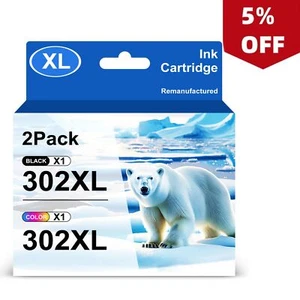 DRUCKERPATRONEN Für 302XL HP OfficeJet 1110 3830 3831 3832 3833 3834 3835 4650 - Bild 1 von 9
