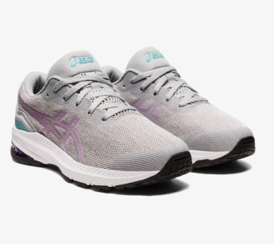 Zapatos para correr ASICS® para mujer 6 B GT-1000 11 en gris Piamonte/lavanda Foto 1 de 4