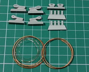 ER-3560 - Cable de remolque para tanque israelí FDI Magach 6B Gal Batash, EUREKA, 1/35 - Imagen 1 de 2