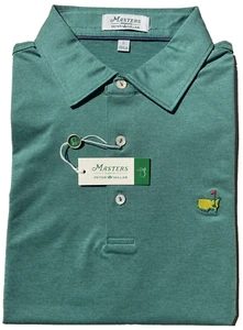 2025 Masters Peter Millar Augusta Green Solid Large L Herren Golf Polo SOLD OUT 🔥 - Bild 1 von 11