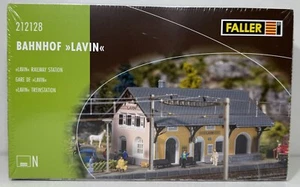 Faller N 212128 Bausatz "Bahnhof Lavin" NEU & OVP - Bild 1 von 3