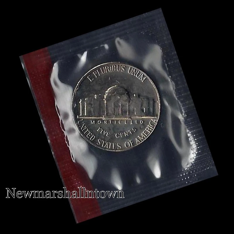 1968 D  Jefferson Uncirculated Nickel from Original U.S. Mint Set - Image 1 of 1