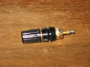 5-Way Binding Post, qty of 1, used, black - Picture 1 of 2