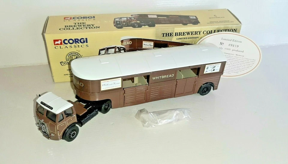 SEDDON ATKINSON HORSE TRANSPORTER SET 27701 CORGI EDIZIONE LIMITATA - Immagine 1 di 1