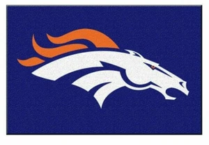 Fanmats NFL Denver Broncos Rookie Mat Area Rug, Bath Mat 20"x 30"  - Picture 1 of 1