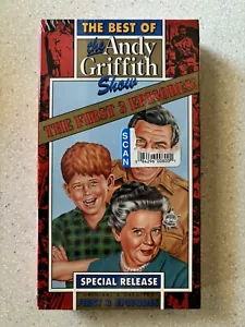 BEST OF THE ANDY GRIFFITH SHOW VHS CASSETTE FIRST 3 EPISODES-NEW Sealed - Picture 1 of 4