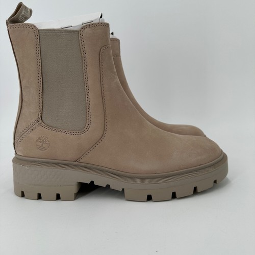 Timberland Stivali Chelsea Donna Cortina Valley Pelle 7 Puro Cashmere Beige