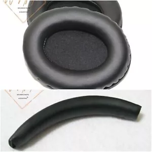 Replacement Ear Pads Headband Foam Cushion For DENON AH-D310 AH-D510 R Headphone - Bild 1 von 14