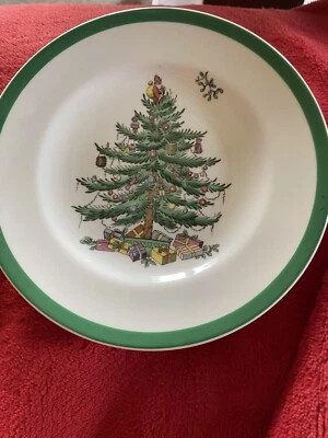 Spode CHRISTMAS TREE Salad Plate 6” - Image 1 of 4