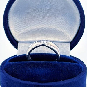 sterling silver Cubic Zirconia Ring Size L GFL060 - Picture 1 of 6