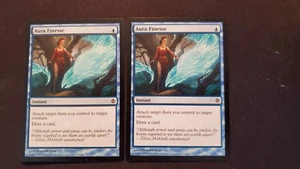MTG Magic **AURA FINESSE (x2)** Worldwake, English, Lightly Played - Picture 1 of 2