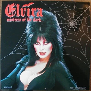 Calendario de pared Elvira 1991 (12X12)  - Imagen 1 de 2