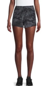 NWT Athletic Works Running Shorts DriWorks w/ Liner Size 2XL 20 Black Camo - Picture 1 of 5