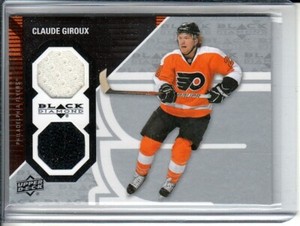 2011-12 Black Diamond Dual Jerseys #CG Claude Giroux - Philadelphia Flyers