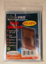 Ultra Pro "penny" Sleeve Series , 100 Card Sleeve , Clear Acid Free