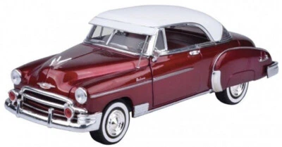 M0TOR MAX TIMELESS  LEGENDS  1:18 AUTO CHEVROLET CHEVY BEL AIR 1950    ART 73111 - Immagine 1 di 3