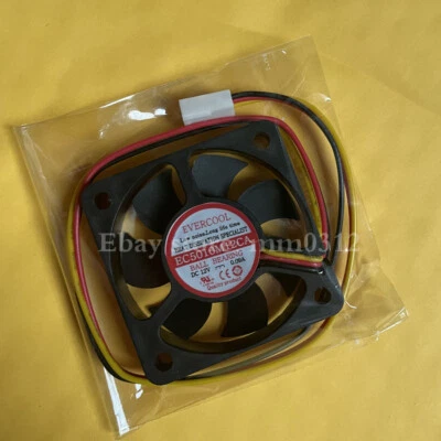 EVERCOOL EC5010M12CA DC12V 0.09A 5010 50mm mute CPU fan 3pin