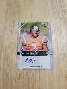 2022 Leaf Draft LUTHER BURDEN Autograph #BA-LB2 Rookie Auto Missouri Read - Picture 1 of 11
