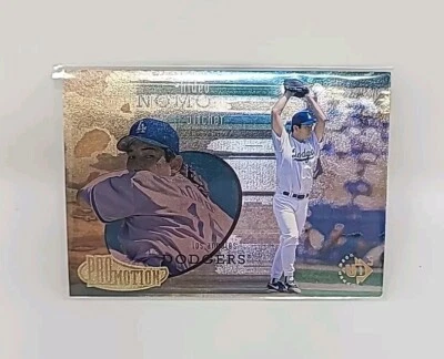 1997 Upper Deck UD3 Hideo Nomo Pro motion # 27 Dodgers 🔥  - Image 1 of 2