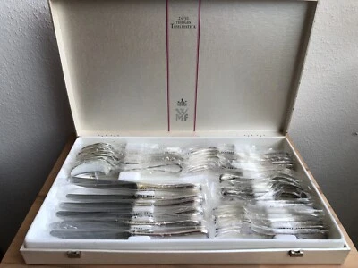 WMF Kreuzband Ludwig XVI Besteck Set 90er Silber 30 Teile 6 Personen OVP - Bild 1 von 4