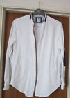 Mens white Zara top - button up cardigan / top - size XL