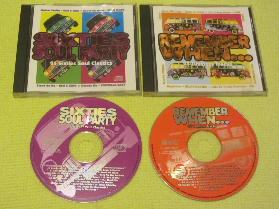 Sixties Soul Party & Remember When... 2 CD Albums Martha Reeves The Shirelles - Image 1 of 1