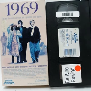 1969 - VHS - Robert Downey Jr. - Kiefer Sutherland - Bruce Dern  - Picture 1 of 1