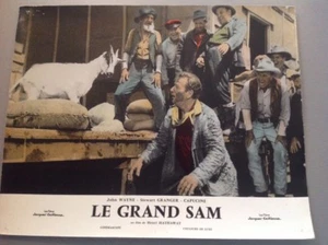 AUSBEUTUNGSFOTO (LOBBY CARD): THE GRAND SAM (John WAYNE - Stewart GRANGER) - Bild 1 von 1
