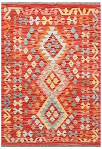 Tash Vintage Kilim Traditional Hand Made Oriental Wool Large Kilim 144x 99cm - Picture 1 of 6