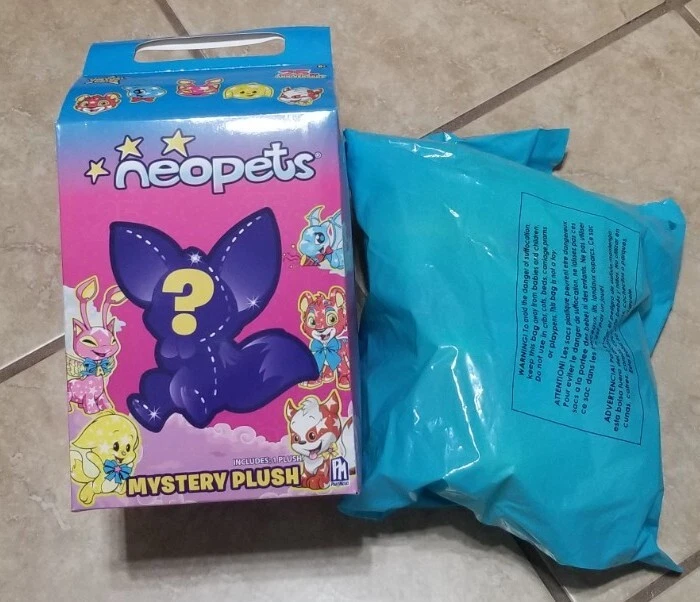 Neopets 25th Anniversary Mystery Plush Box W/ Code