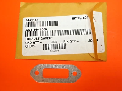 Junta silenciadora Stihl TS410, TS420, 4238-149-0600 genuina OEM Stihl Foto 1 de 4