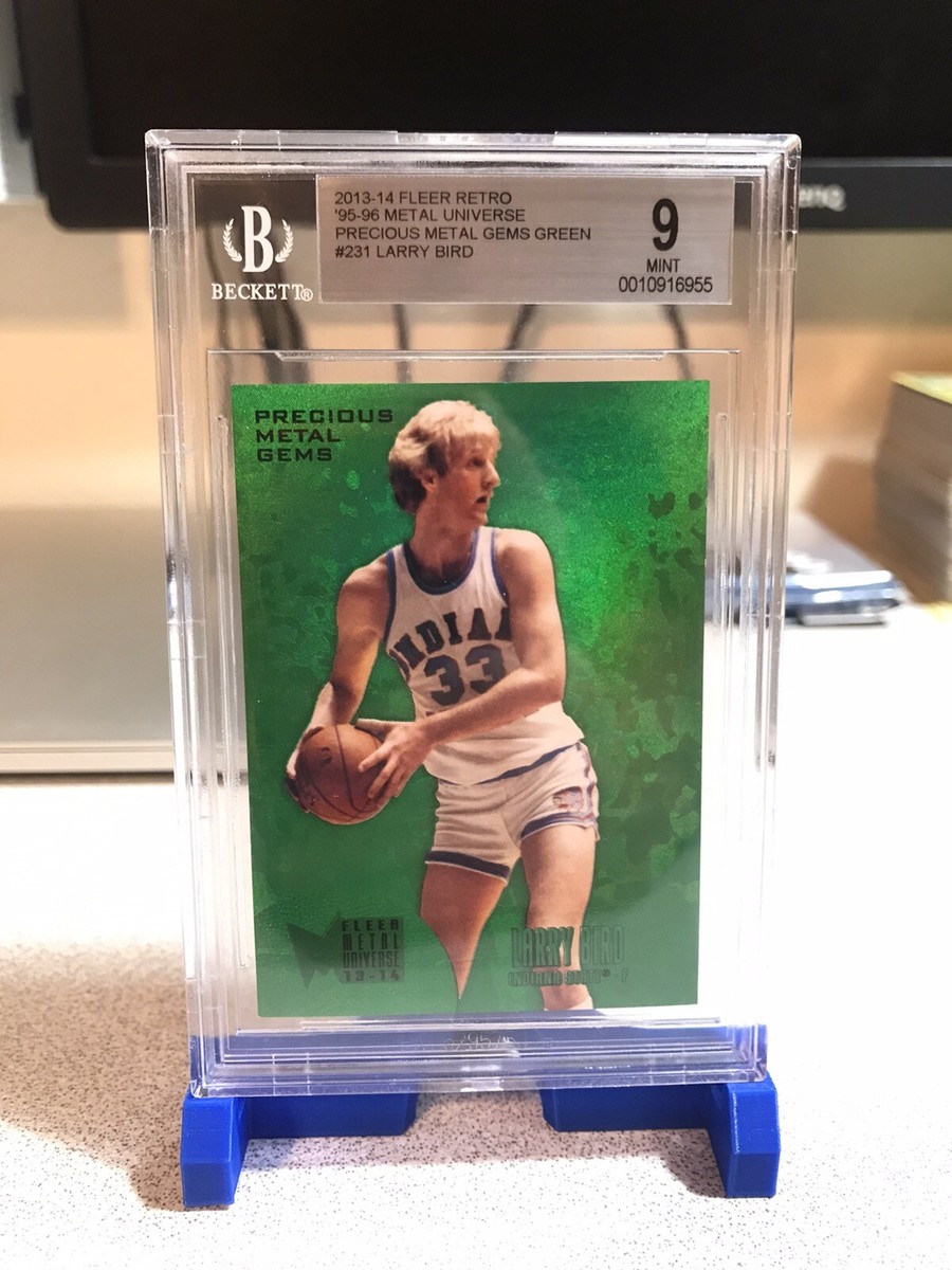 Fleer Larry Bird Basketball Serial Numbered Sports Trading Cards 