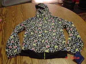 Girls Zippered Fleece Critter Hoodie by Falls Creek - Picture 1 of 5