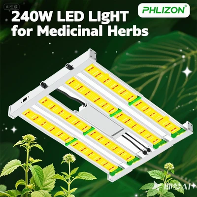 Luz de cultivo LED profesional de espectro completo 2000 W para plantas de interior hidroponía - Imagen 1 de 4