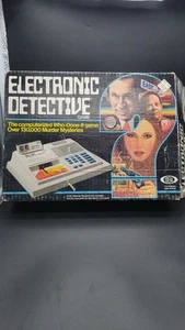 Ideal 1979 Vintage Electronic Detective Computerized Game Complete Set with Box - Picture 1 of 7
