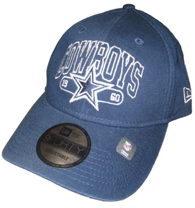 New Era 9Forty Dallas Cowboys NFL Football Cap Mütze Herren verstellbar Navy Neu mit Etikett - Bild 1 von 8