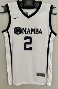 Mamba Gigi Bryant Kobe Bryant Jersey Mambacita White Jersey Mens Large NWT - Picture 1 of 4