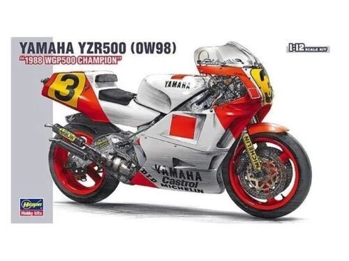 Hasegawa 21503 Yamaha YZR500 (0W98) “1988 WGP500 Champion” Kit Montaggio 1/12 - Immagine 1 di 1