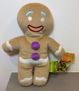 GINGERBREAD MAN PLUSH SHREK 4-D Gingy - New With Tag - Free Aus Post! - Picture 1 of 6