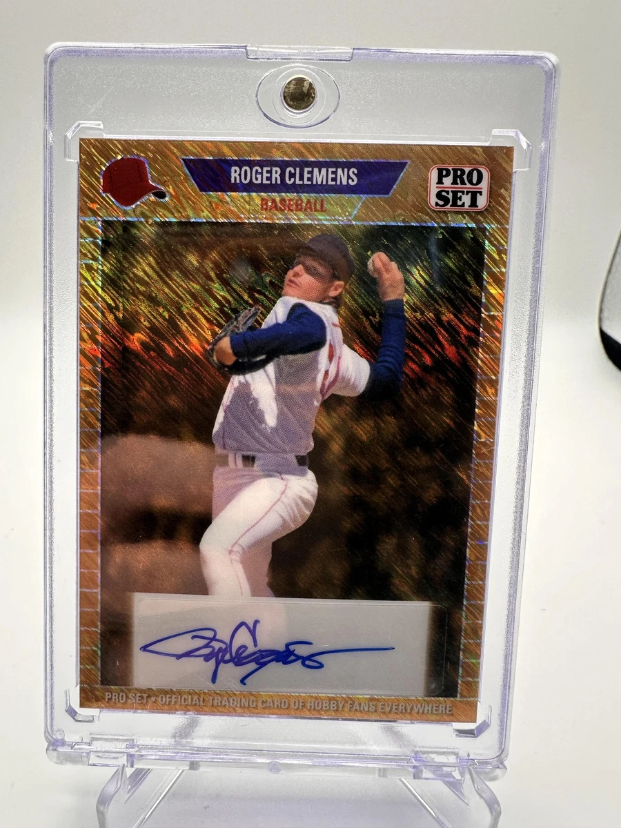 Roger Clemens Baseball Autographed Sports Trading Cards