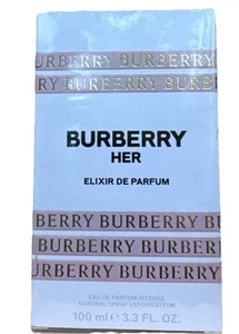 BURBERRY Her Elixir Eau de Parfum  3.3 fl oz Original Package - Picture 1 of 6