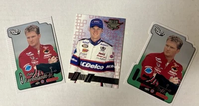 3 Dale Earnhardt JR Rookie Cards Press Pass & Wheels  - Image 1 of 2