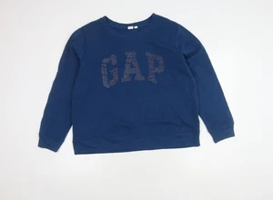 Gap Women's Blue XL Pullover Logo Sweatshirt - Picture 1 of 12