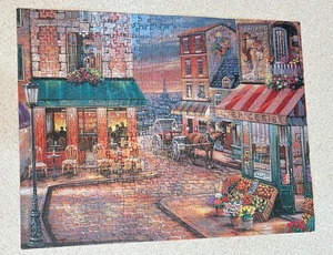 CAFE RENDEZVOUS (Ravensburger) -- 500 Piece Jigsaw Puzzle -- Complete - Picture 1 of 3